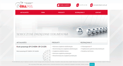 Desktop Screenshot of cellpol.com.pl